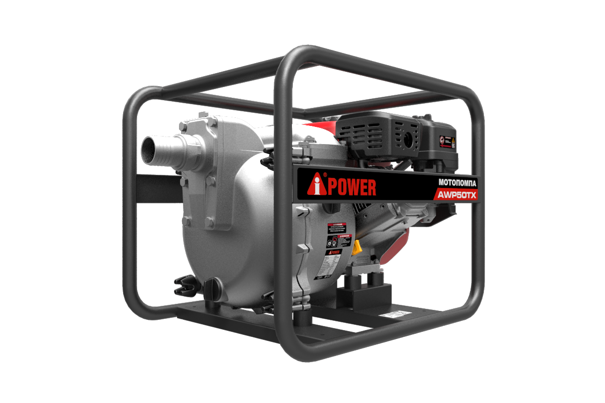 Бензиновая мотопомпа для сильнозагрязнённой воды AWP50TX