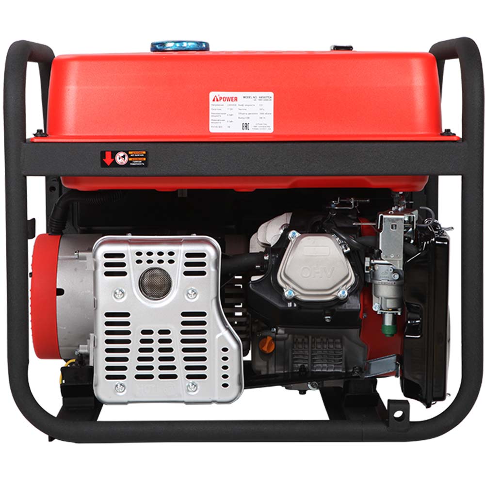 Бензиновый генератор в зимнем кожухе с АВР A-iPower A8500TEA/1200SCW RAL 8019