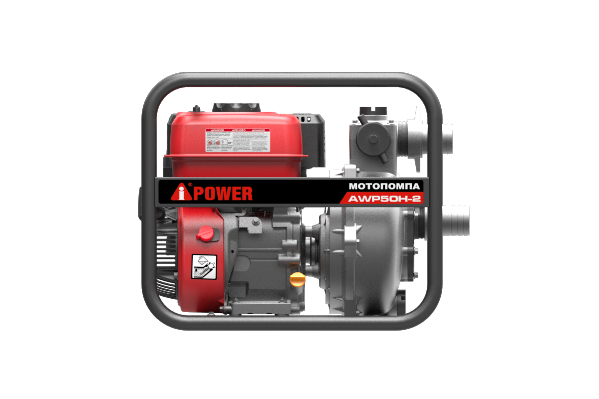 Бензиновая мотопомпа высоконапорная A-iPower AWP50H-2