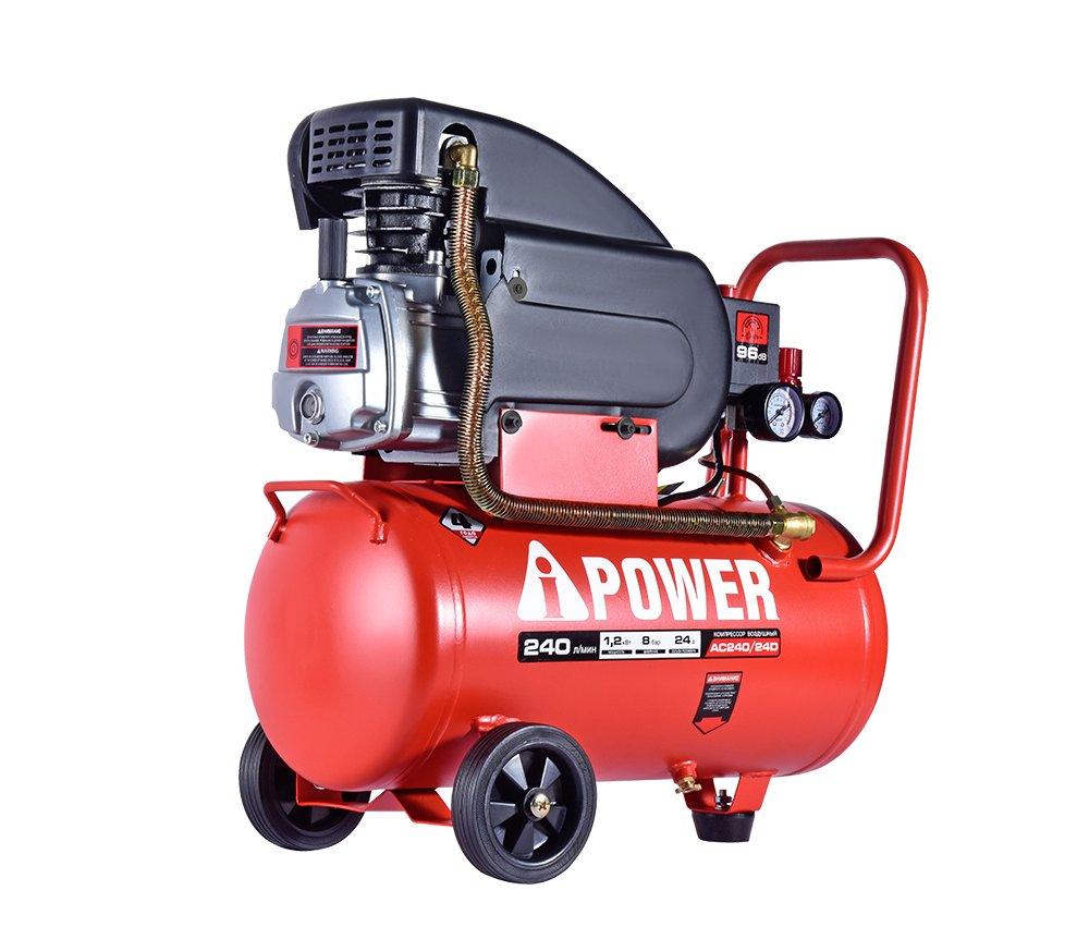 Компрессор поршневой масляный A-iPower AC240/24D
