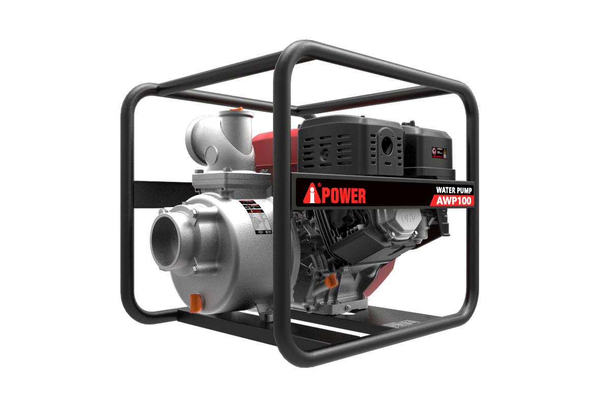 Бензиновая мотопомпа для чистой воды A-iPower AWP100