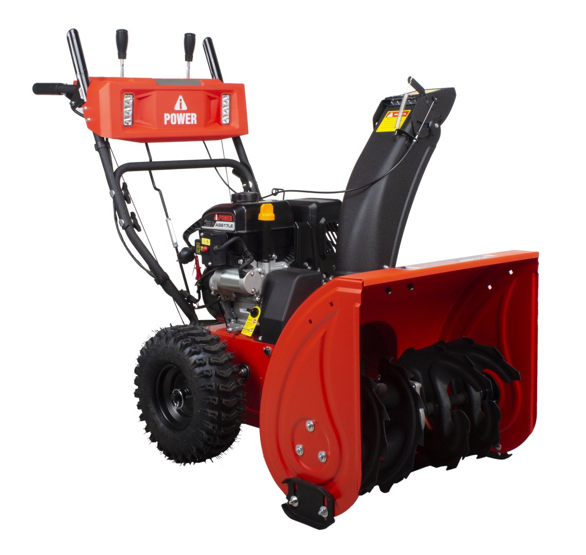 Снегоуборщик самоходный бензиновый с электростартером A-iPower AS617LE