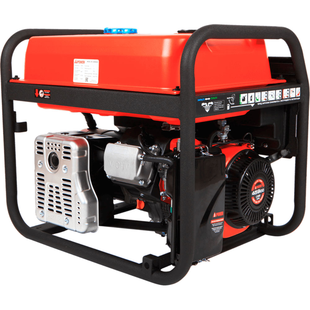 Бензиновый генератор в супер тихом Кожухе A-iPower A9000EAX/1400SS Winter