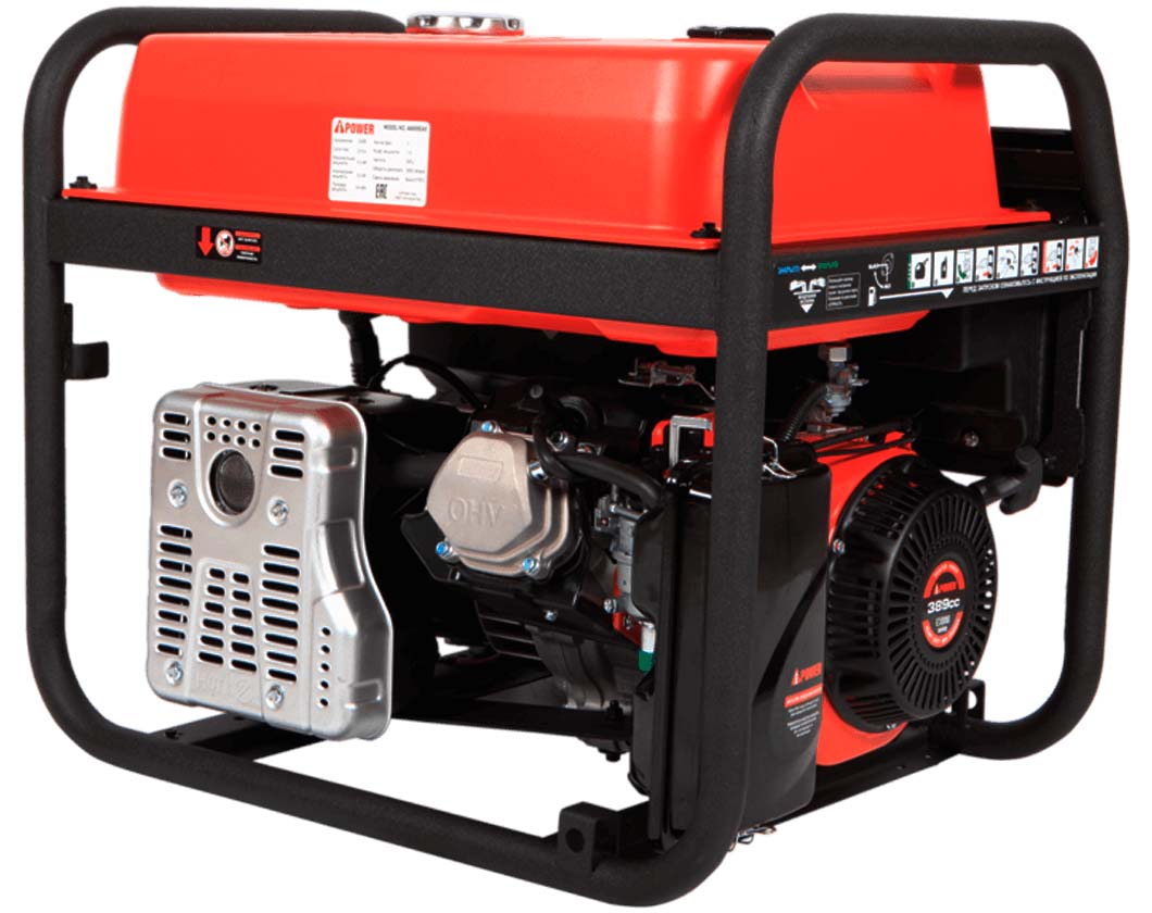 Бензиновый генератор в Кожухе A-iPower A6000EAX/1200SC