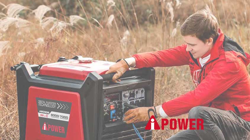 Бензиновый генератор A-iPower для дома и дачи