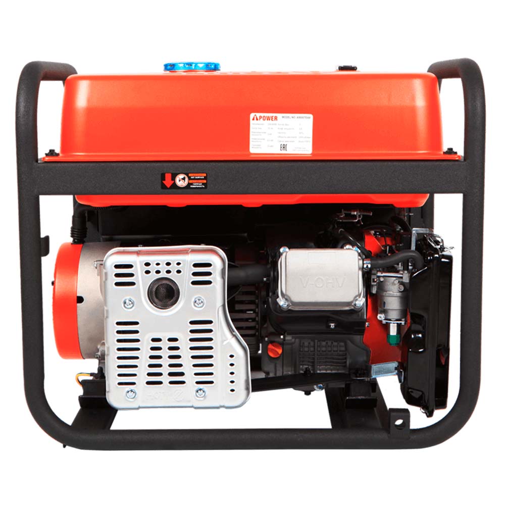 Бензиновый генератор в зимнем супер тихом кожухе с АВР A-iPower A9000TEAX/1400SSW RAL 8019