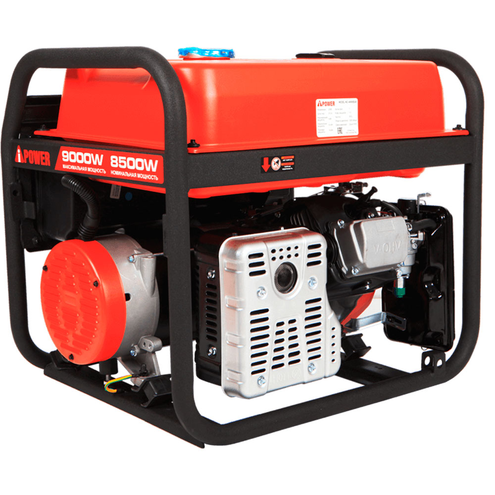 Бензиновый генератор в супер тихом Кожухе A-iPower A9000EAX/1400SS Winter