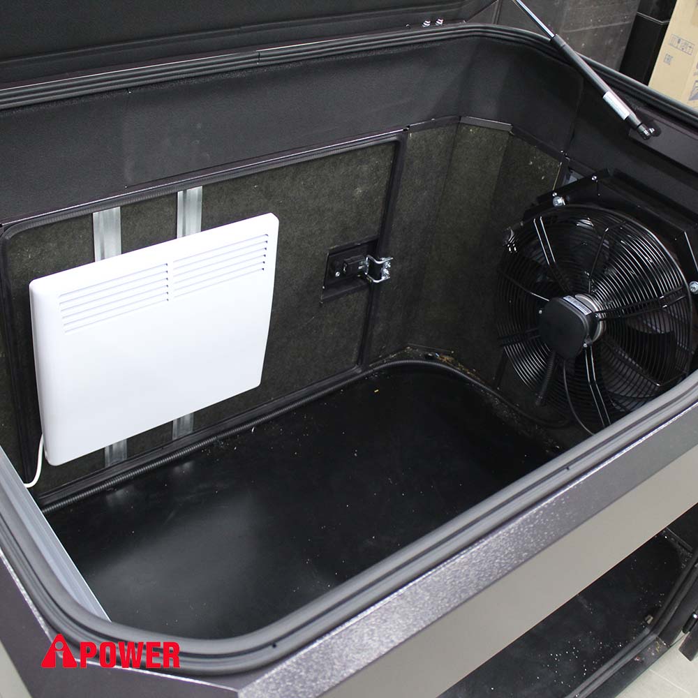 Бензиновый генератор в зимнем кожухе A-iPower A9000TEAX/1200SCW RAL 8019