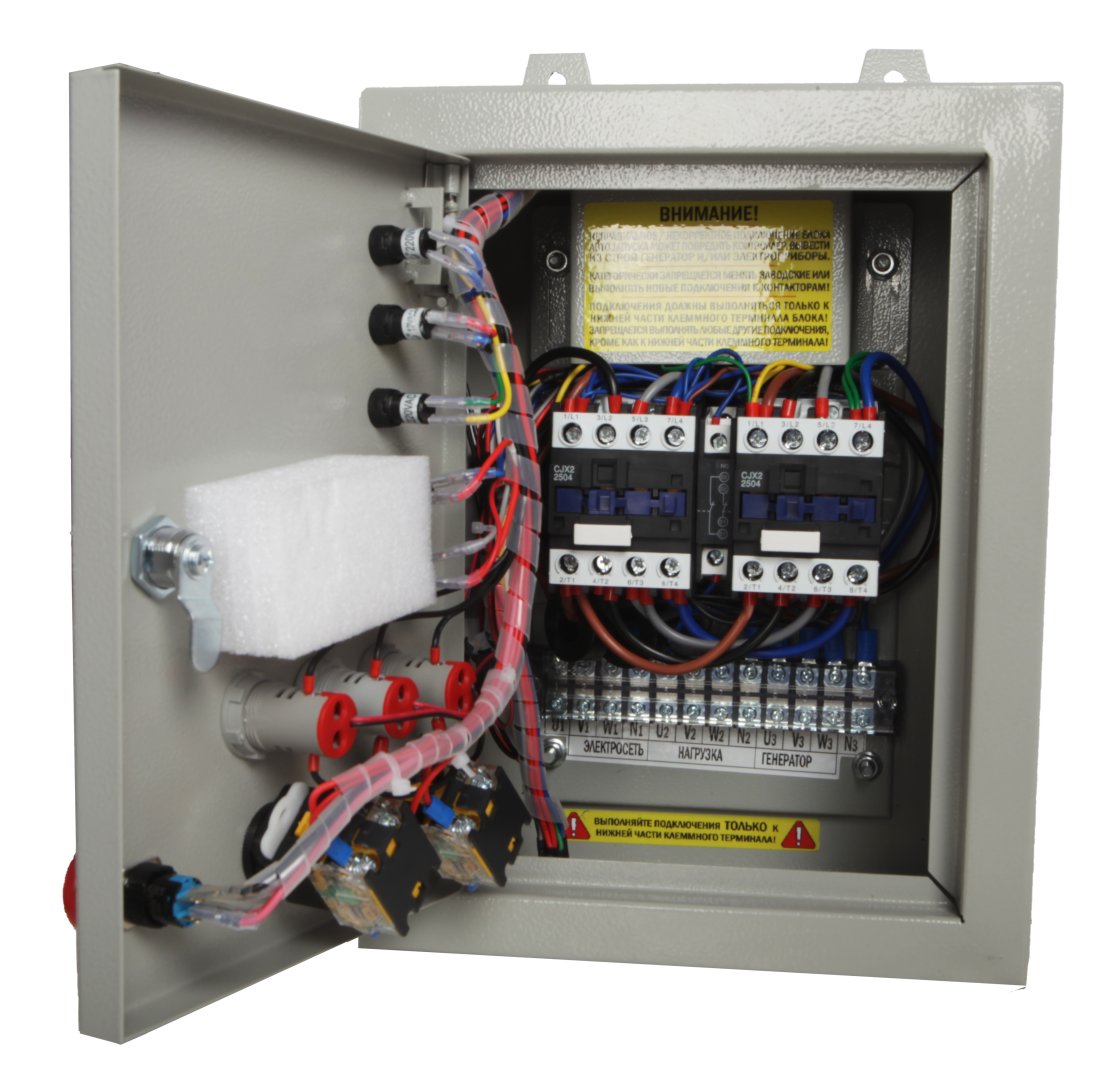 Блок автозапуска для бензиновых генераторов A-iPower  400В/25А 8 пин (29109) 29109