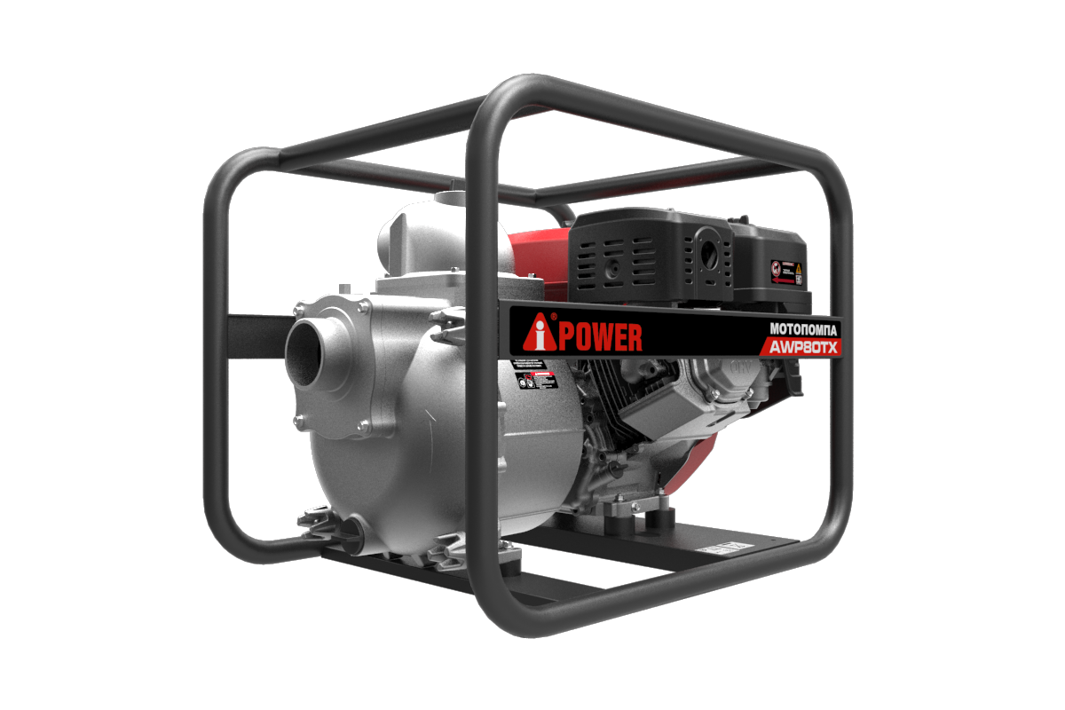 Бензиновая мотопомпа для сильнозагрязнённой воды AWP80TX