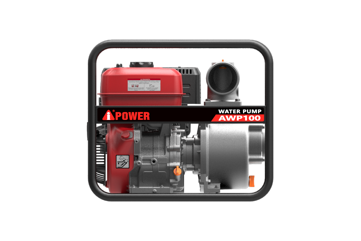 Бензиновая мотопомпа для чистой воды A-iPower AWP100