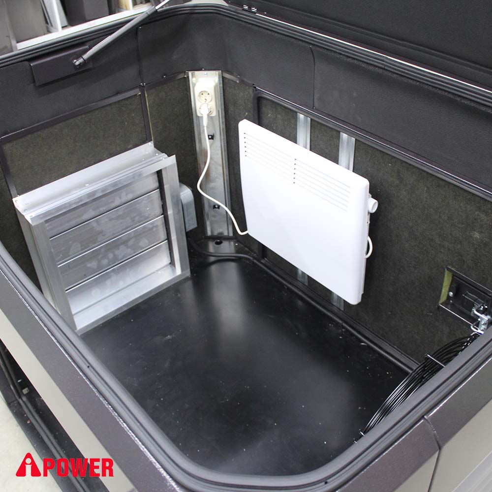 Бензиновый генератор в зимнем кожухе A-iPower A9000TEAX/1200SCW RAL 8019