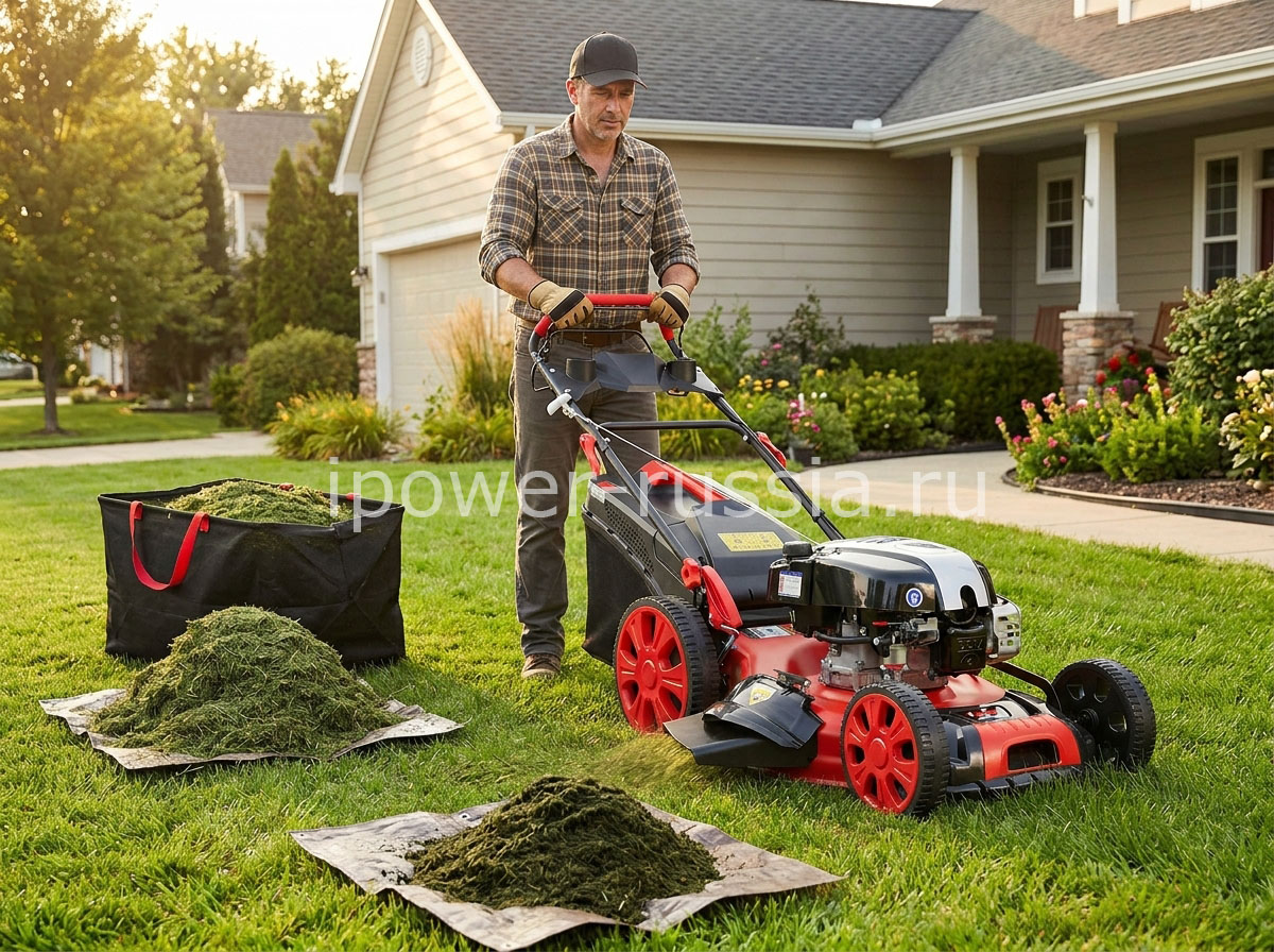 Новая A-iPower ALM51SH: мощная самоходная косилка с двигателем Briggs & Stratton