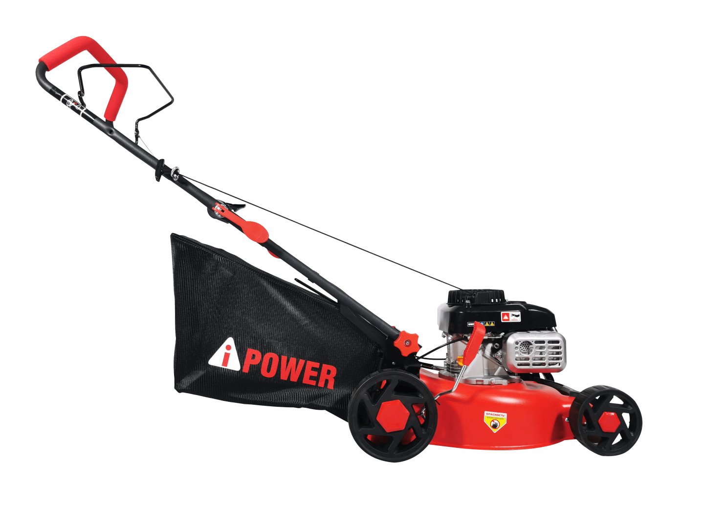 Газонокосилка бензиновая несамоходная A-iPower ALM41P