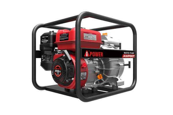 Мотопомпа айповер бензиновая для грязной воды A-iPower AWP 80 Т