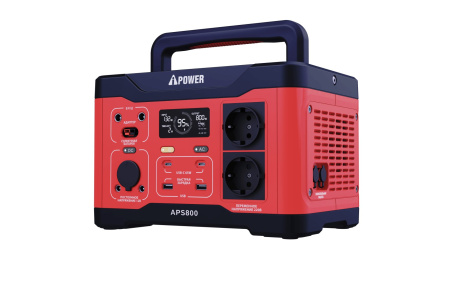 Аккумуляторная портативная электростанция A-IPOWER APS 800