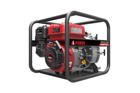 Мотопомпа айповер бензиновая для грязной воды A-iPower AWP 50 T