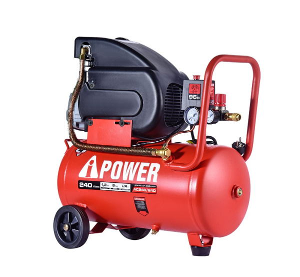 Компрессор поршневой масляный A-iPower AC 240/24 D