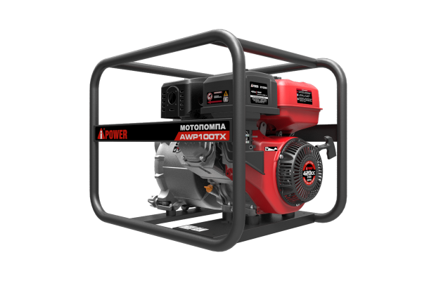 Мотопомпа айповер бензиновая для сильнозагрязнённой воды A-iPower AWP 100 TX a-ipower айповер