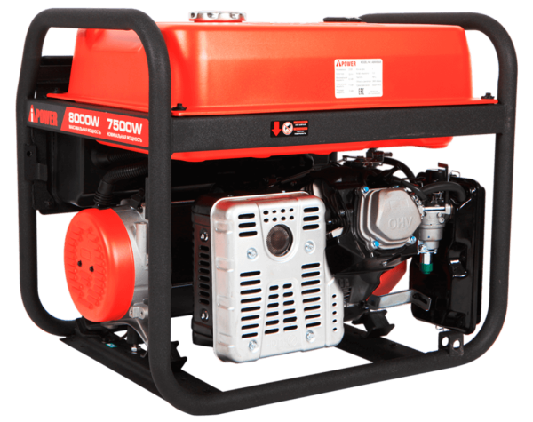 Бензиновый генератор A-iPower A 8000 EAX в зимнем кожухе 1200SCW с блоком АВР a-ipower айповер