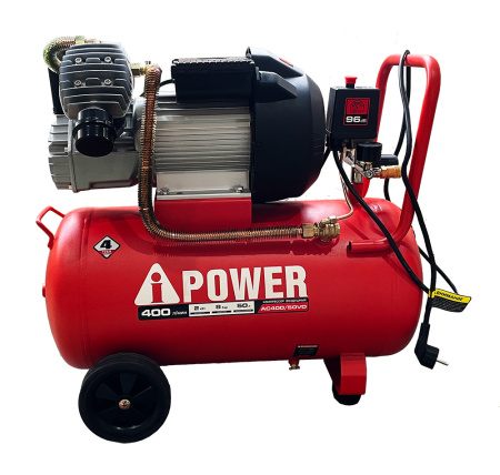 Компрессор поршневой масляный A-iPower AC 400/50 VD