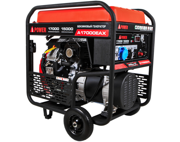 A-iPower генератор бензиновый айповер с электростартером A 17000 EAX