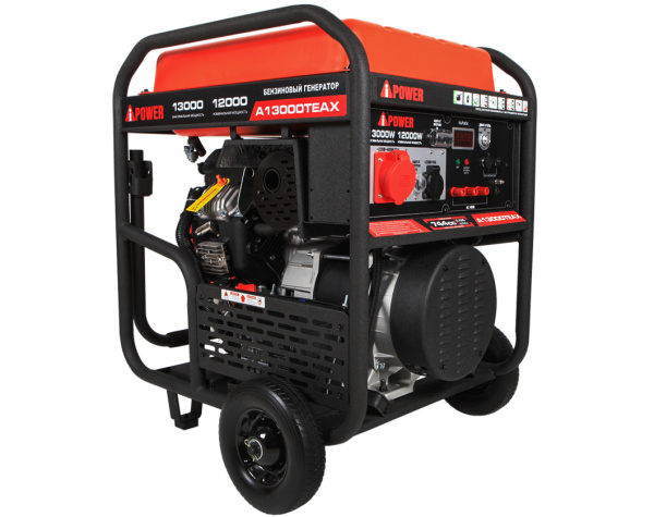 A-iPower генератор бензиновый айповер с электростартером A 13000 TEAX