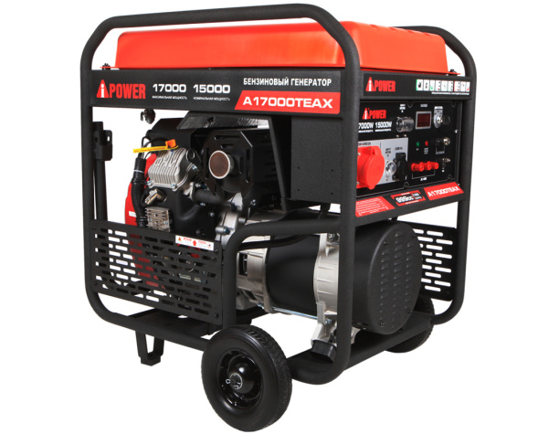 A-iPower генератор бензиновый айповер с электростартером A 17000 TEAX