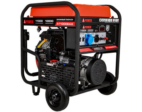 A-iPower генератор бензиновый айповер с электростартером A 11000 EAX