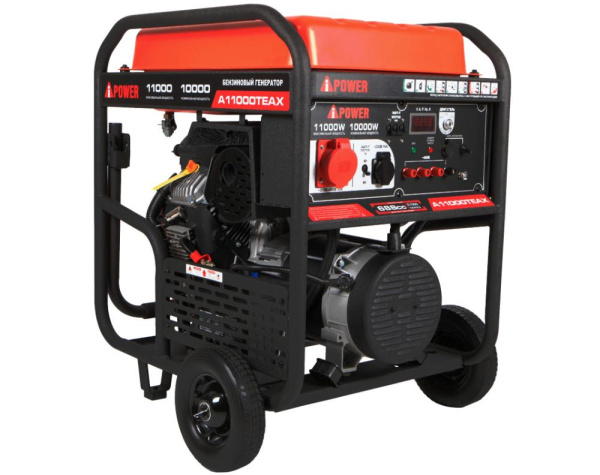 A-iPower генератор бензиновый айповер с электростартером A 11000 TEAX