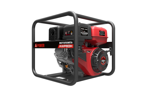 Мотопомпа айповер бензиновая высоконапорная A-iPower AWP80H a-ipower айповер