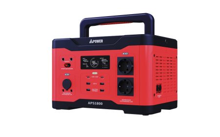 Аккумуляторная портативная электростанция A-IPOWER APS 1800