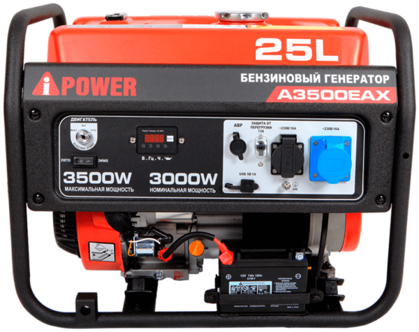 A-iPower генератор бензиновый айповер с электростартером A 3500 EAX a-ipower айповер