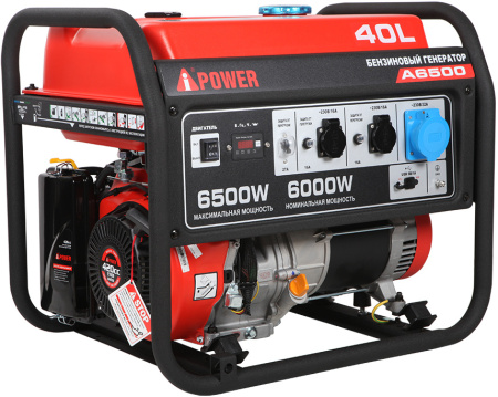 A-iPower генератор бензиновый айповер A 6500