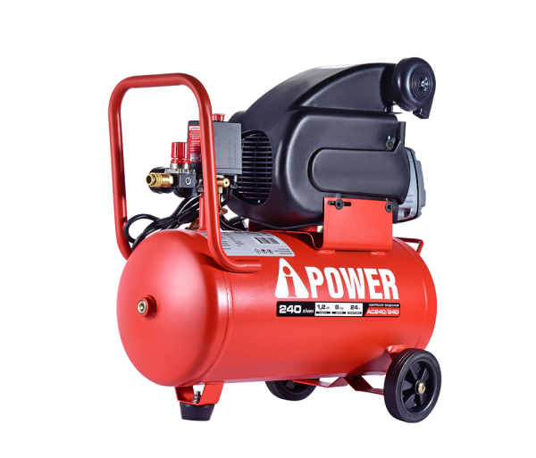 Компрессор поршневой масляный A-iPower AC 240/24 D a-ipower айповер