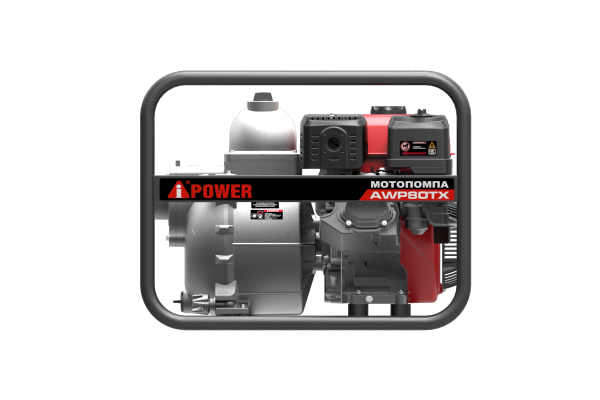 Мотопомпа айповер бензиновая для сильнозагрязнённой воды A-ipower AWP 80 TX a-ipower айповер