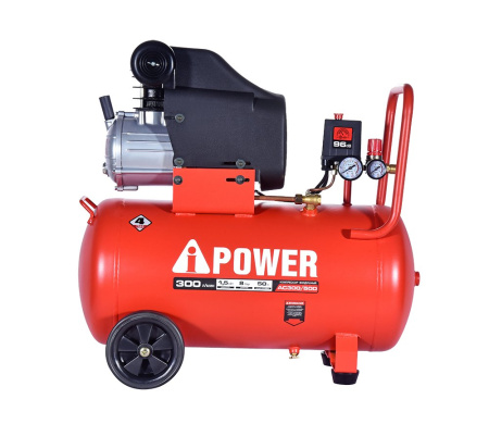Компрессор поршневой масляный A-iPower AC 300/50 D
