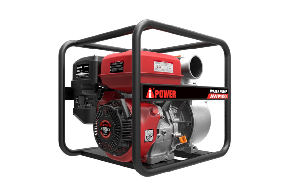 Мотопомпа айповер бензиновая для чистой воды A-iPower AWP 100