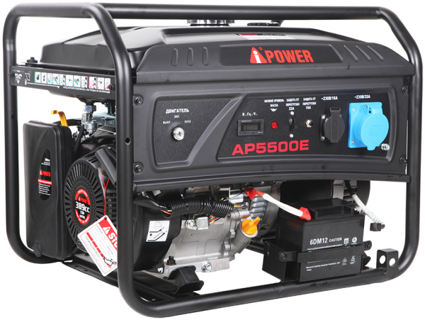 Бензогенератор A-iPower с автозапуском AP 5500 E