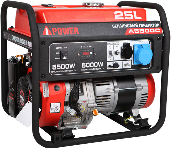 A-iPower генератор бензиновый айповер A 5500 C