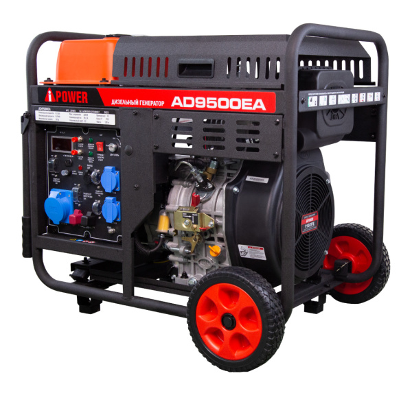 Дизельный генератор A-iPower электростанция айповер AD 9500 EA a-ipower айповер