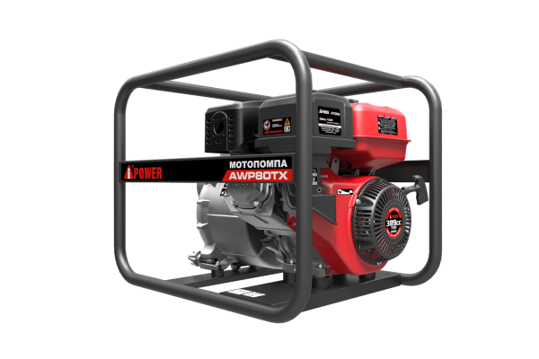 Мотопомпа айповер бензиновая для сильнозагрязнённой воды A-ipower AWP 80 TX a-ipower айповер